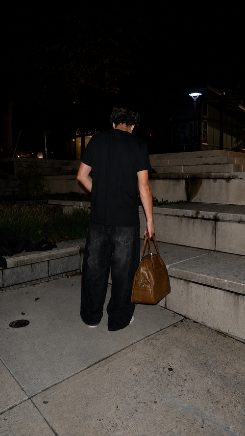 Camino Leopard Denim