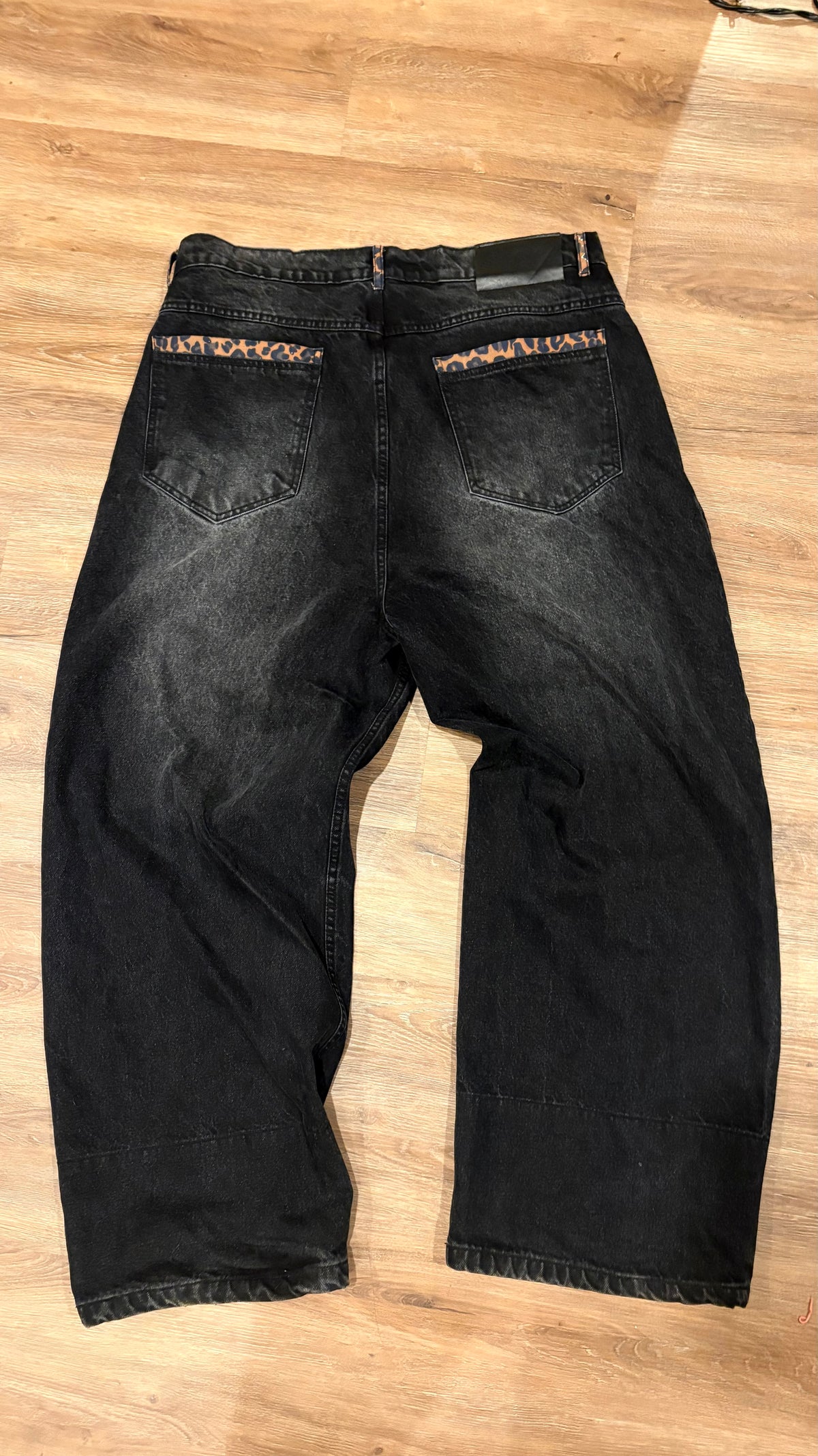 Camino Leopard Denim