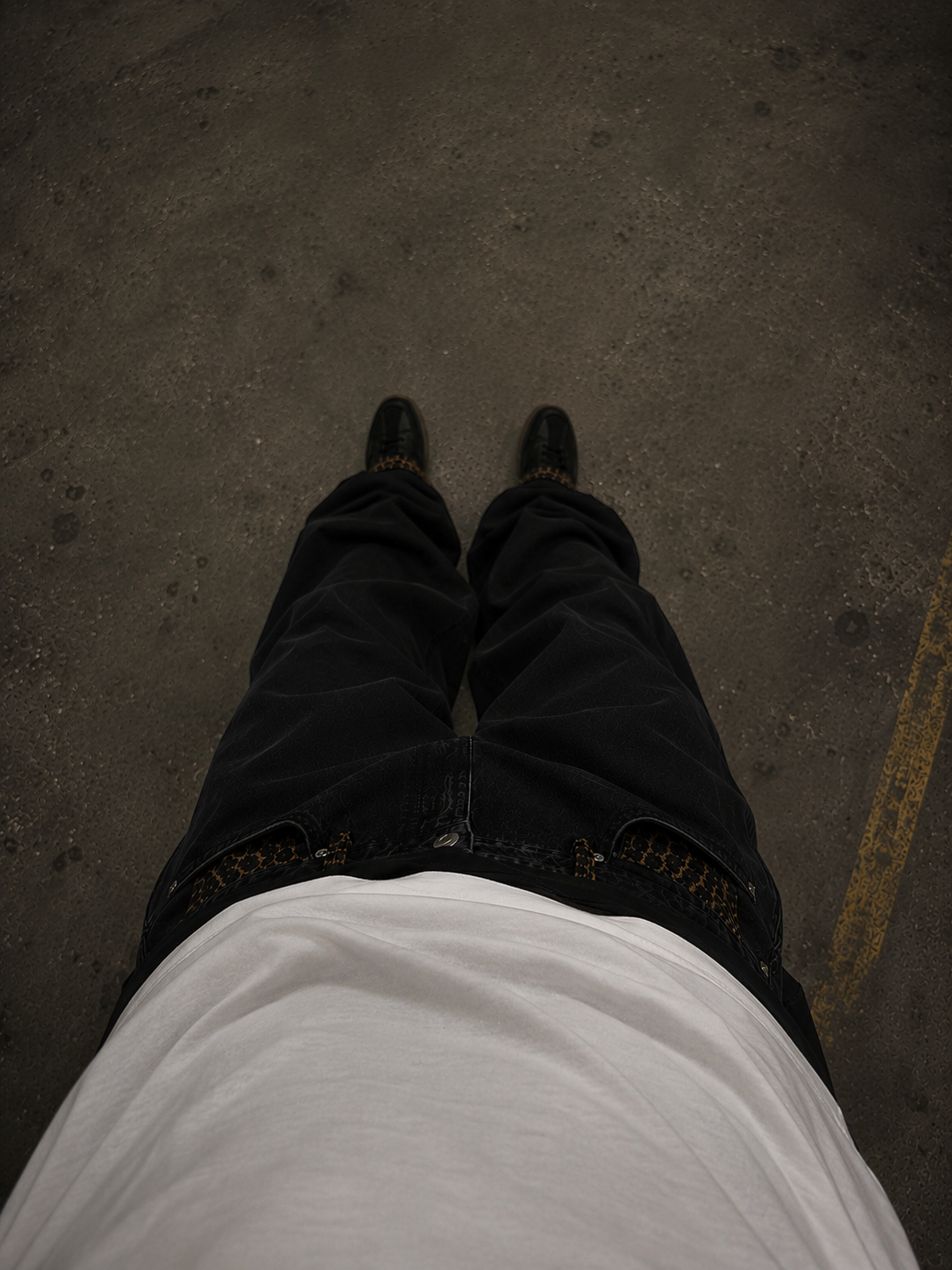 Camino Leopard Denim